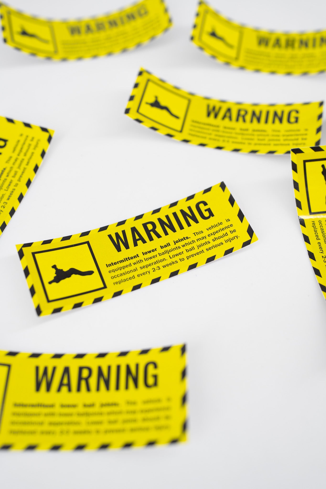 Intermittent Ball Joints Sticker