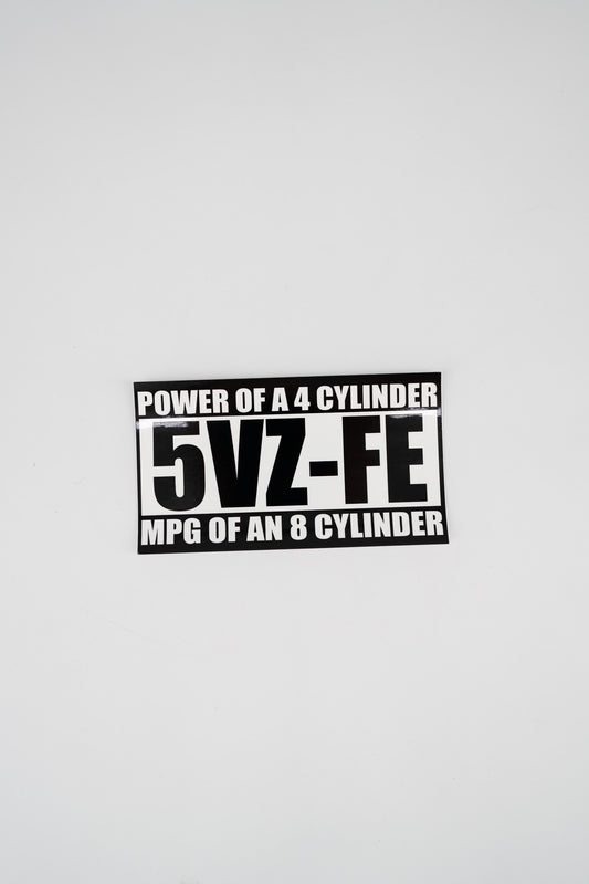 5VZ-FE Power Sticker