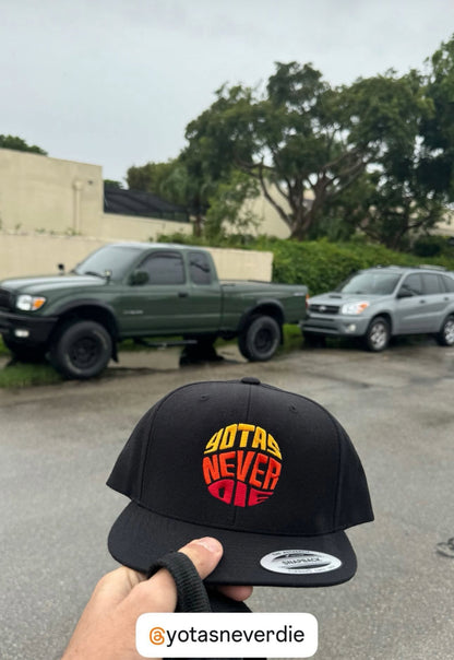 Yotas Never Die Snapback Hat