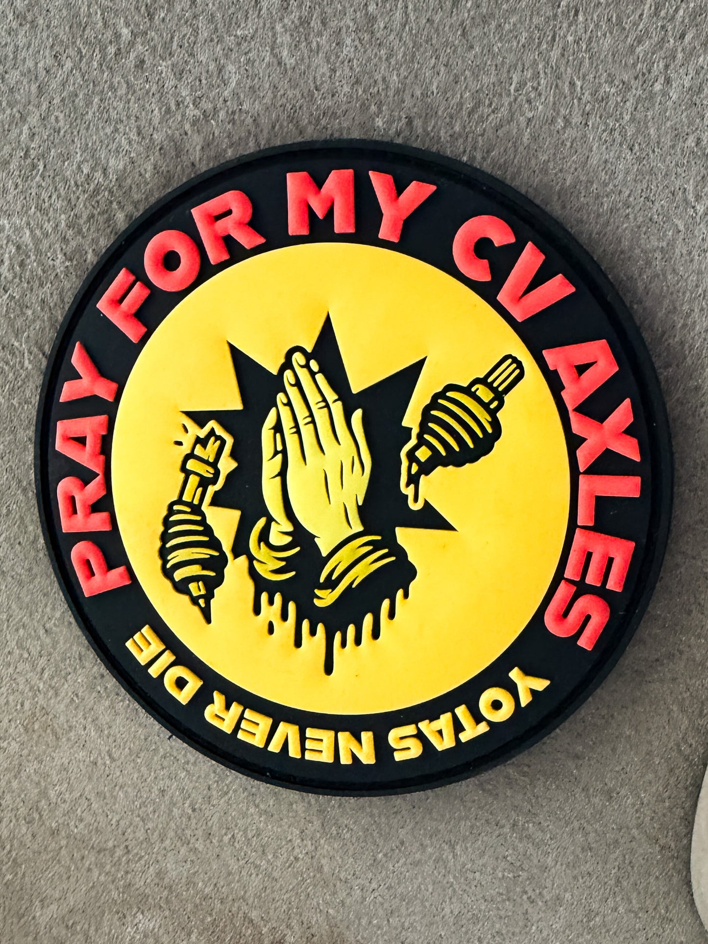 Pray for my CV Axles Patch