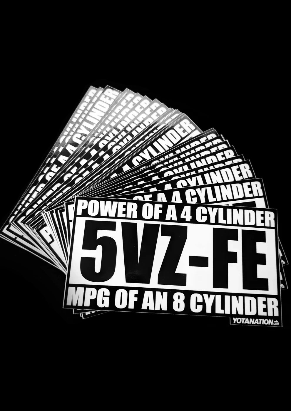 5VZ-FE Power Sticker