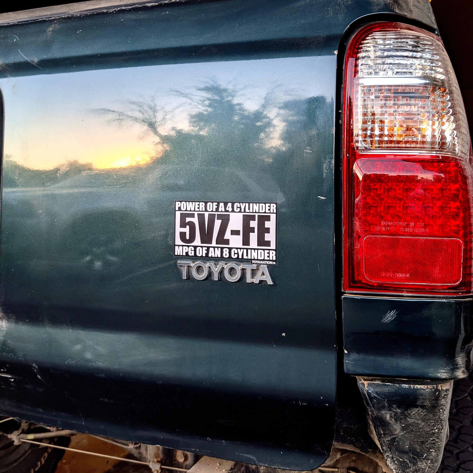 5VZ-FE Power Sticker - Yota Nation