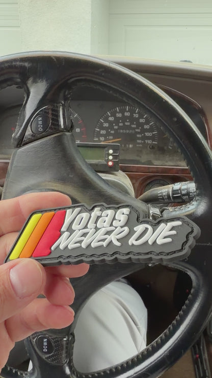 Yotas Never Die - NASCAR-Style Patch