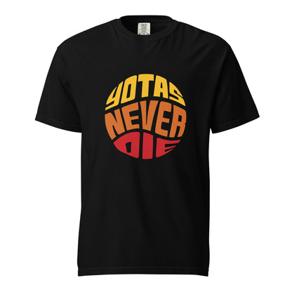 Yotas Never Die Signature Tee Shirt (Large Front Print)