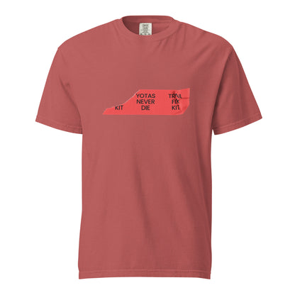 Duct Tape Trail Fix Yotas Never Die T-Shirt