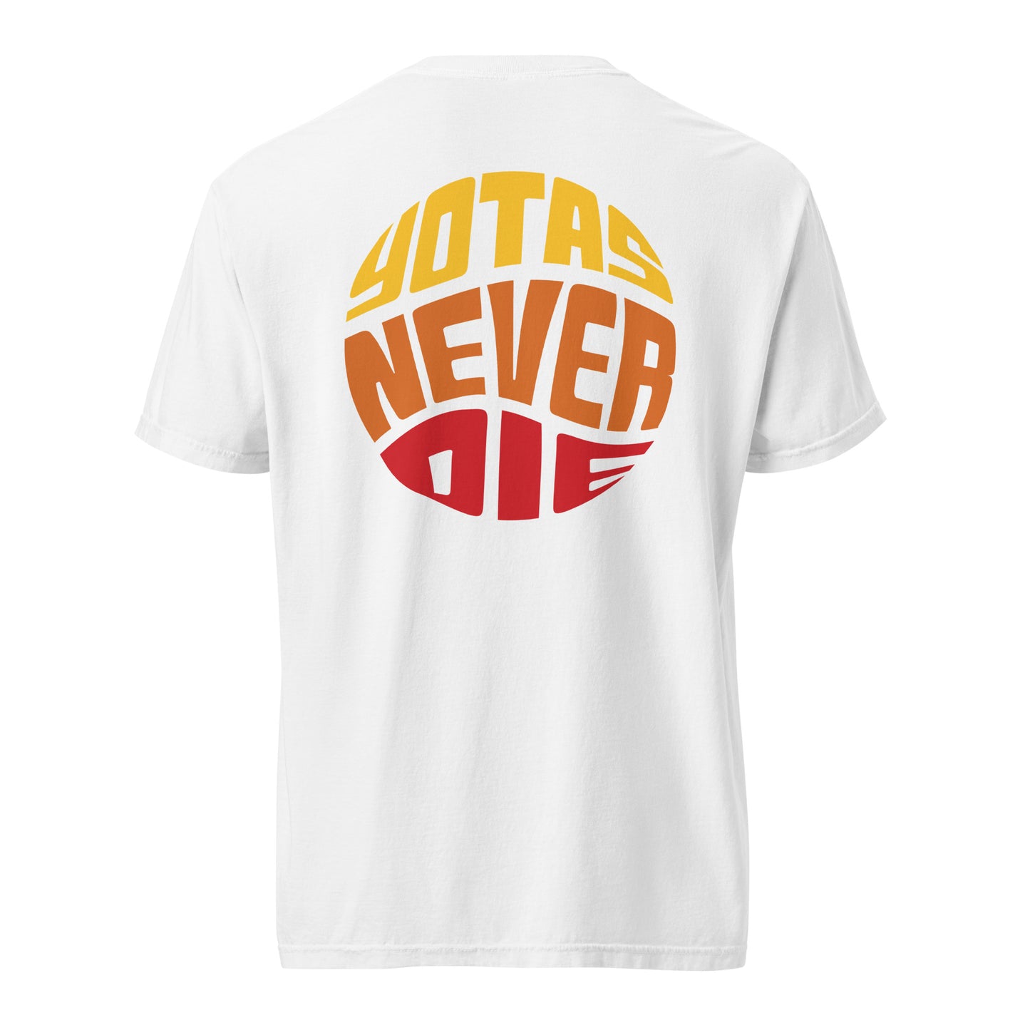 Yotas Never Die Signature T-Shirt (Two Side Print)